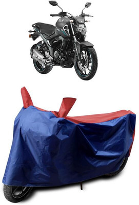 KEDIT Two Wheeler Cover for Yamaha(FZ S FI New, Red, Blue)