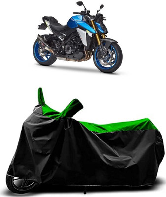 VESMEI Two Wheeler Cover for Suzuki(GSX S1000F, Green)