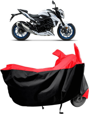 KEDIT Two Wheeler Cover for Suzuki(GSX, Red)