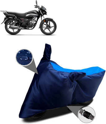 PAGORA Waterproof Two Wheeler Cover for Hero(CD 110 Dream, Blue)