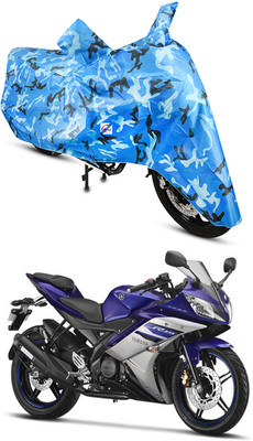 EGAL Waterproof Two Wheeler Cover for Yamaha(YZF-R15 V2, Multicolor)