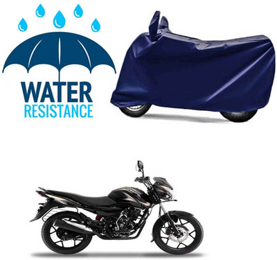 DeepShakshi AUTOMOTIVE Waterproof Two Wheeler Cover for Bajaj(Discover 150 s, Blue)