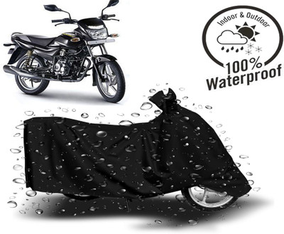 Autoinnovation Waterproof Two Wheeler Cover for Bajaj(Platina, Black)