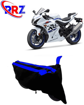 RRZ Waterproof Two Wheeler Cover for Suzuki(GSX-R1000 ABS, Black, Blue)