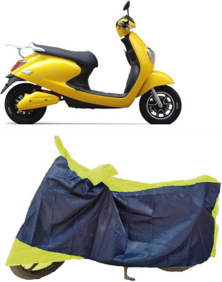 ANTOFY Two Wheeler Cover for Techo Electra(Emerge BS6, Multicolor)