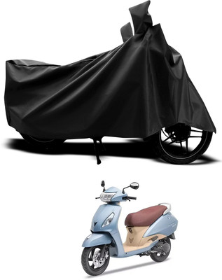 PAGORA Waterproof Two Wheeler Cover for TVS(Jupiter Grande, Black)