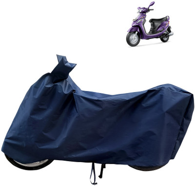 Horseyaart Waterproof Two Wheeler Cover for Mahindra(Rodeo RZ, Blue)