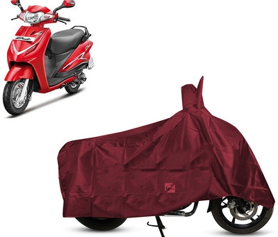 EGAL Waterproof Two Wheeler Cover for Hero(Duet 125CC, Maroon)
