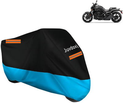 Juvdoxj Waterproof Two Wheeler Cover for Yamaha(VMAX, Blue)