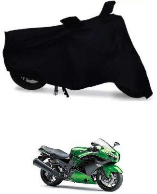 APNEK Waterproof Two Wheeler Cover for Kawasaki(Ninja ZX-14R, Black)