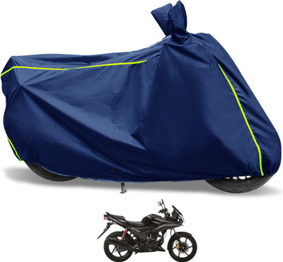 Euro Care Waterproof Two Wheeler Cover for Honda(CBF Stunner, Blue)