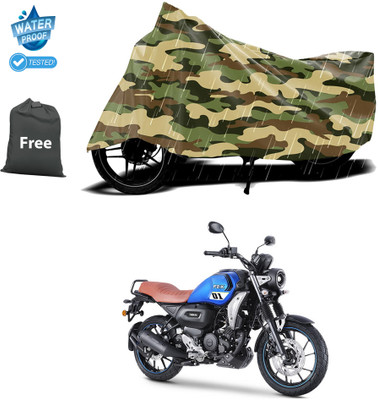 CODOKI Waterproof Two Wheeler Cover for Yamaha(FZ-S Fi Version 3.0 BS6, Yellow)