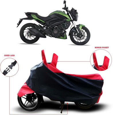 SnehaSales Waterproof Two Wheeler Cover for Bajaj(Dominar, Black)