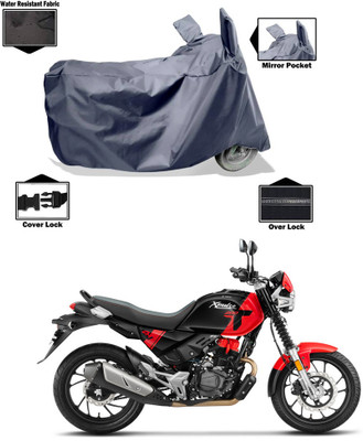 PAGORA Waterproof Two Wheeler Cover for Hero(Xpulse 200T, Grey)