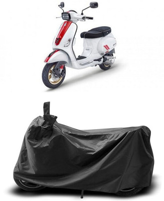 AASHTIK MART Two Wheeler Cover for Vespa(SXL 150 BS6, Black)