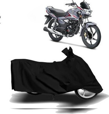 SK AUTO Waterproof Two Wheeler Cover for Honda(CB Shine, Black)