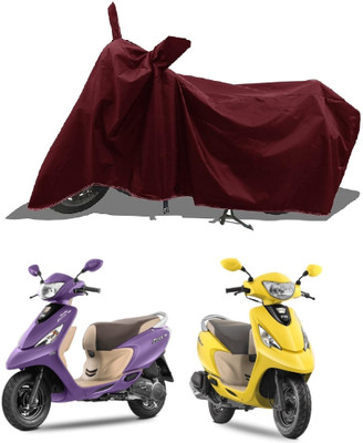 AESTRYD Two Wheeler Cover for Yamaha(SZ RR V2.0, Maroon)