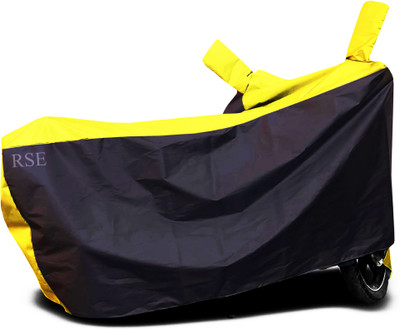 VESMEI Two Wheeler Cover for Bajaj(Discover 125 DTS-i, Yellow)