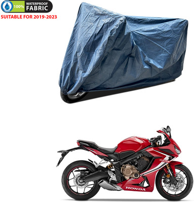 PAGORA Waterproof Two Wheeler Cover for Honda(CBR650R, Blue)