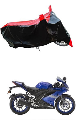 VESMEI Two Wheeler Cover for Yamaha(YZF-R15 V3 New BS6, Red)