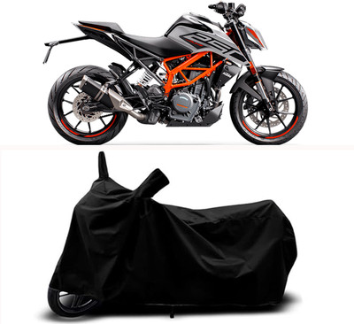 RABABLI Waterproof Two Wheeler Cover for KTM(Black)
