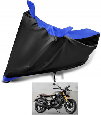 Auto Hub Two Wheeler Cover for TVS(Blue)