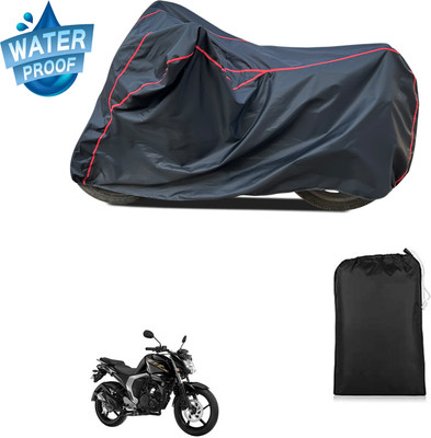 PAGORA Waterproof Two Wheeler Cover for Yamaha(FZ FI, Black)