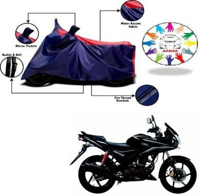 DeepShakshi AUTOMOTIVE Waterproof Two Wheeler Cover for Honda(CBF Stunner, Blue, Red)