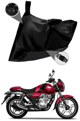 KEDIT Two Wheeler Cover for Bajaj(V15, Black)