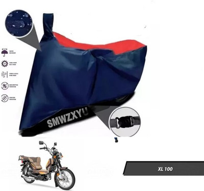 smwzxyu Waterproof Two Wheeler Cover for TVS(XL 100, Red, Blue)