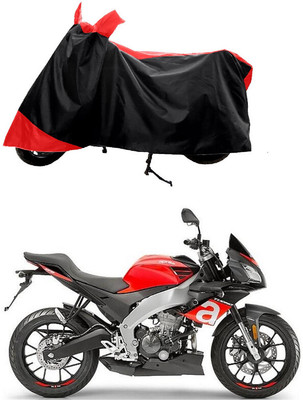 GROFATIK Two Wheeler Cover for Aprilia(Tuono 150 BS6, Red)