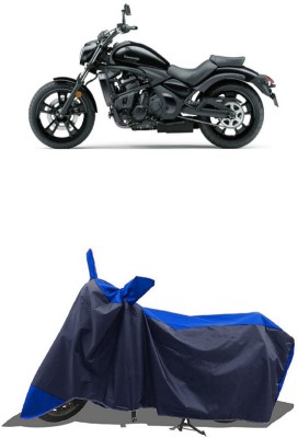 SUGASHRI Waterproof Two Wheeler Cover for Kawasaki(Vulcan S, Blue, Blue)