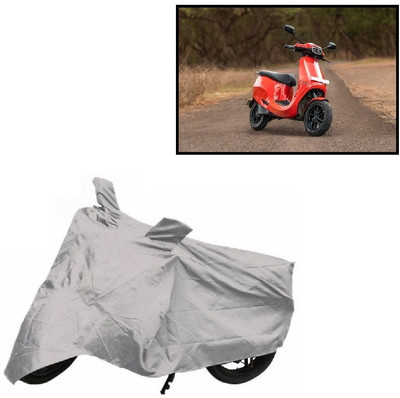 Uniqon Waterproof Two Wheeler Cover for Ola(Electric, Silver)