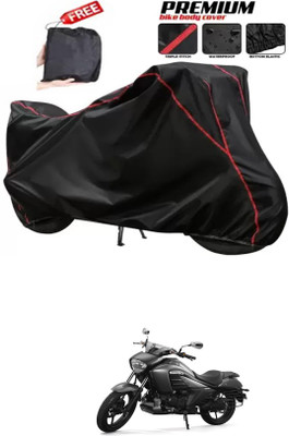 DeepShakshi AUTOMOTIVE Two Wheeler Cover for Suzuki(intruder 150, Black)