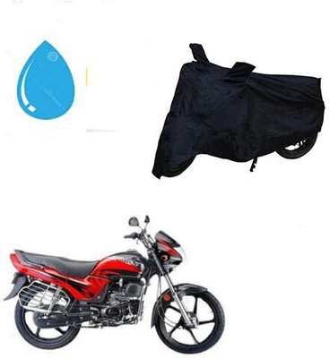 DeepShakshi AUTOMOTIVE Waterproof Two Wheeler Cover for Honda(Passion, Black)