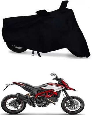DeepShakshi AUTOMOTIVE Waterproof Two Wheeler Cover for Ducati(Hyperstrada, Black)