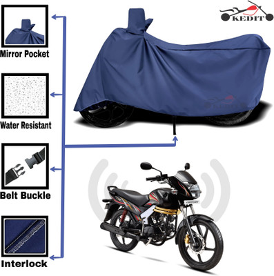 KEDIT Two Wheeler Cover for Universal For Bike(Centuro NXT, Blue)