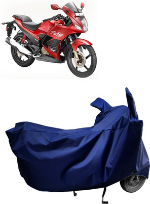 Amexride Two Wheeler Cover for Hero(Karizma ZMR, Blue)