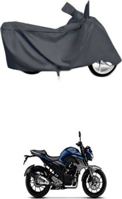 RAAMKM Two Wheeler Cover for Hero, Honda, Bajaj, Ather, TVS, Yamaha(Pulsar 220, Grey)