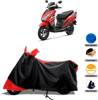 HWSXQAE Waterproof Two Wheeler Cover for Universal For Bike(Grazia, Red)