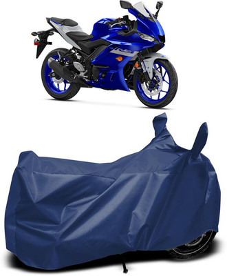 MADAFIYA Waterproof Two Wheeler Cover for Yamaha(YZF R15, Blue)