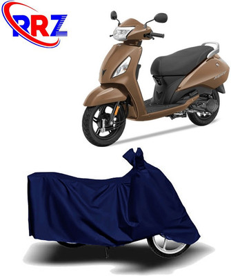 RRZ Two Wheeler Cover for TVS(Jupiter, Blue)