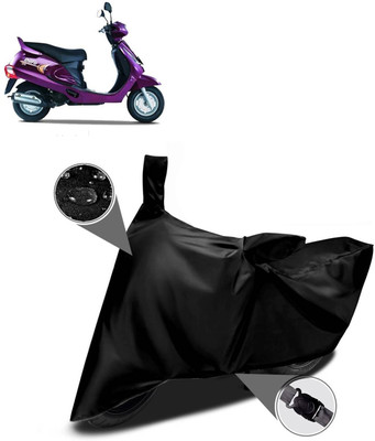DeepShakshi AUTOMOTIVE Waterproof Two Wheeler Cover for Mahindra(Duro 125, Black)