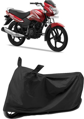 KEDIT Two Wheeler Cover for TVS(Sport KS, Black)