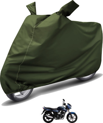 Caronix Waterproof Two Wheeler Cover for Bajaj(Discover 135, Green)