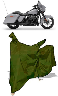 Amexride Two Wheeler Cover for Harley Davidson(Street Glide Special, Maroon)