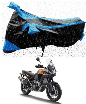 Furious3D Two Wheeler Cover for KTM(1050 Adventure, Blue, Black)