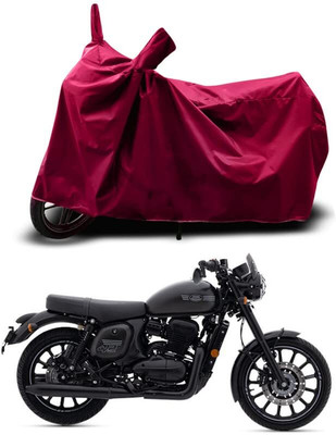 KEDIT Two Wheeler Cover for JAWA(Maroon)
