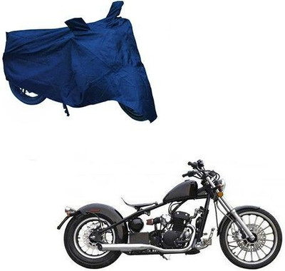 Varnwal E Commerce Waterproof Two Wheeler Cover for Harley Davidson(Bobber 350, Blue)