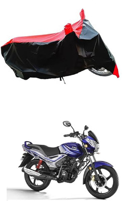 VESMEI Two Wheeler Cover for TVS(Star City, Red)
